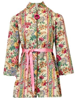 Couture to Your Door Neutrals Japanese Mod Style Cotton Upcycled Dress - White
