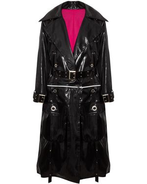 Paloma Lira Rave Night Trench - Black