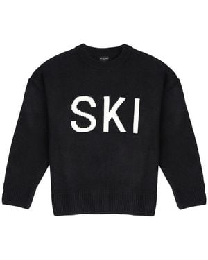 Rave on Trend Knit Crew - Blue