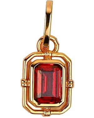 Zynnia Collective January/ Garnet Birthstone Charm - Red