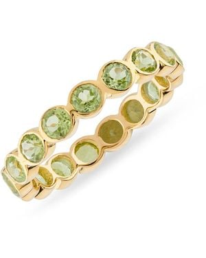 Auree Ortigia Peridot Vermeil Ring - Green
