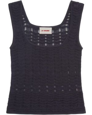 La Granni Marsito Top - Blue