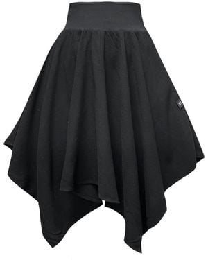 Frock Tales Calypso Mini Hanky Skirt - Black