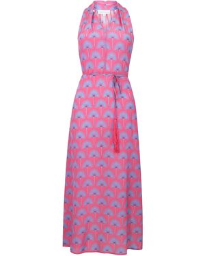 Pinkhouse Mustique Silk Jemima Dress - Purple