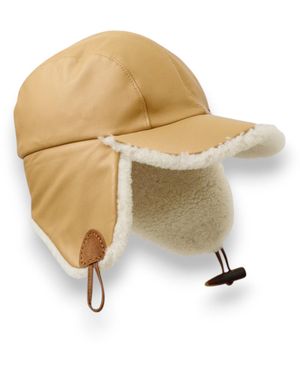 Mister Miller - Master Hatter Neutrals Bailey Shearling Driving Cap - Metallic