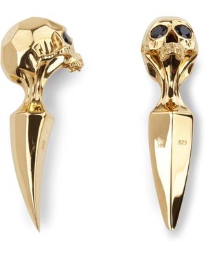 Kasun Vampire Skull Cufflinks - Metallic