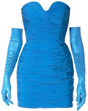 AGGI by HALEWSKI Diva Dress - Blue
