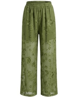 GLAM ON YOU Kyla Trousers - Green