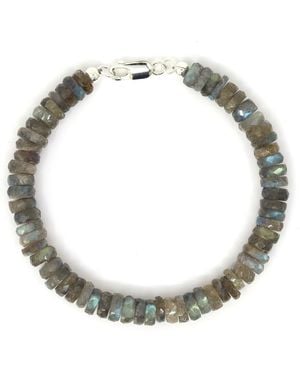 Shar Oke Labradorite Bracelet - Metallic