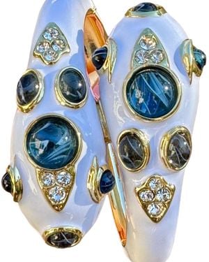 Laura Gray Double Headed Snake Bracelet - Blue