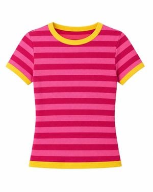 Mind Traveler Tiara And Fuchsia Top - Pink