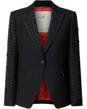 The Extreme Collection Hand-Studded Tailored - Black