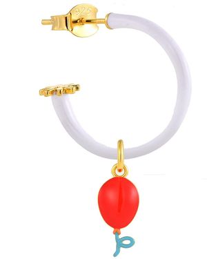 Pinnole Sweet Fly Earring Mix - White
