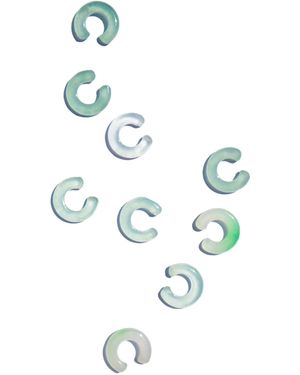 seree Abby Single Jade Cuff Earring - Blue