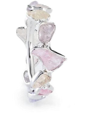 German Kabirski Livia Fancy Sapphire Ring - White