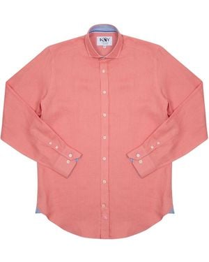 Koy Clothing Linen Shirt - Pink