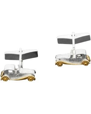 Simon Kemp Jewellers Rolls Royce Cufflinks - Metallic