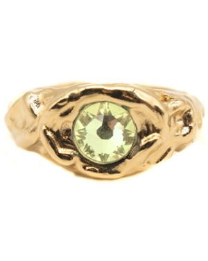 Casa Cala Cala Crystalline- Ring - Metallic