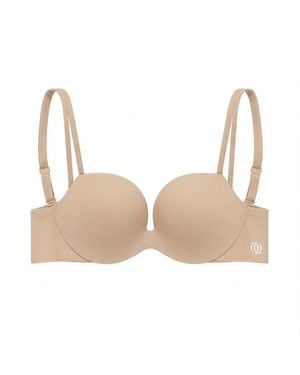 Second Skin Solution Neutrals Second Skin Ultimate Wire-Free Push Up Bra Nude - Natural