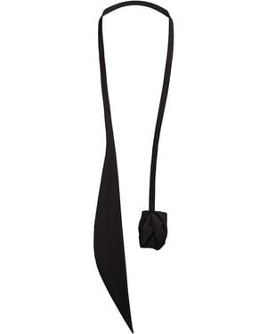 Julia Allert Versatile Transformable Handmade Tie-Belt - Black