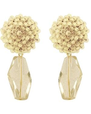 Stephanie Browne Australia Luna Earrings - Metallic
