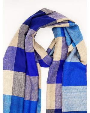 Transcend Handwoven Pure Pashmina - Blue