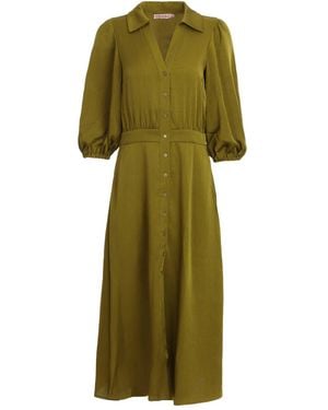 Traffic People The Story Of Silence Frida Dress - Green