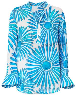 Casa Atelier by Ferdinando Fusco Anchovy Polo - Blue