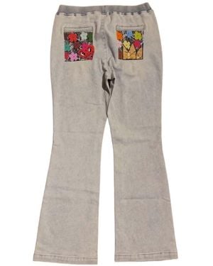 Circular Path X Love Tara Calista Terry Pull On Jean - Blue