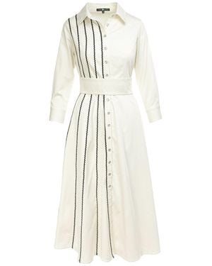 IZABELA MANDOIU Midi Shirtdress - White