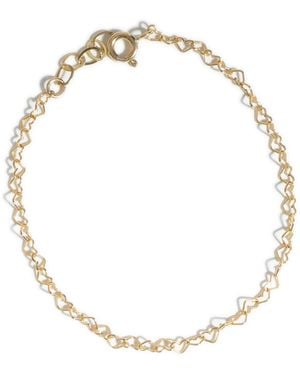 Kate Koel Heart Bracelet - Metallic