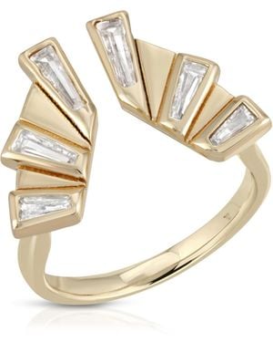 Glamrocks Jewelry Sunray Ring - Metallic