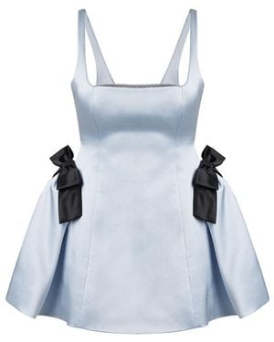 Scarlett Gasque Eclipse Mini Dress - Blue