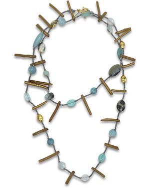 Jaredjamin Beach Dunes Long Necklace - White