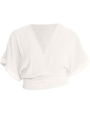 carlton jones Wrap Top - White