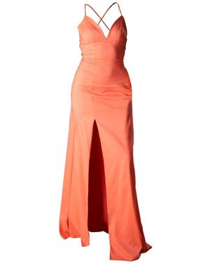 Ceylan Bcn Ibiza Maxi Dress Coral - Orange