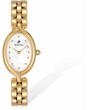 Retro Chic Vatican Watch - Metallic