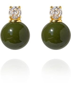 Saule Label Bela Earrings - Green
