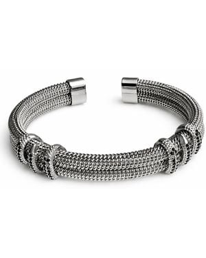 Freak Vault Aurora Mesh Cuff Bracelet - Metallic