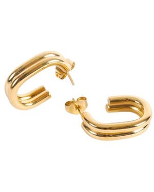 Lei & Mar Co. The Linea Ridge Huggies - Metallic
