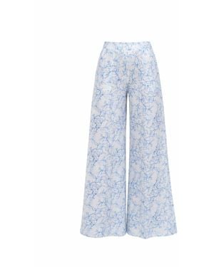 Lumina Eligma The Breeze Ensemble Trousers - Blue