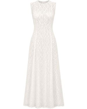 Decolet the label Alaya Lace Dress - White