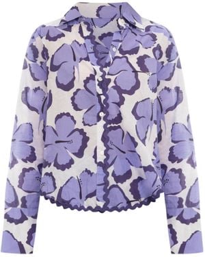 Bindu Maggie Blouse - Purple