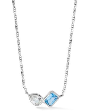 Dower & Hall Topaz Duo Tutti Frutti Necklace - Blue