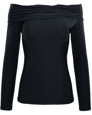 concept A trois Top On The Shoulders - Blue