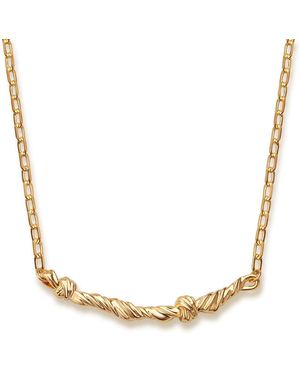 FRIDA & FLORENCE Seraph Necklace - Metallic