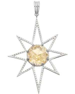 Zoe & Morgan Sunburst Charm - Metallic