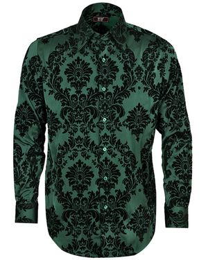 DAVID WEJ Kensington Floral Shirt – - Green