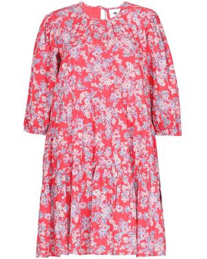 Em & Shi Colour Me Love Tiered Dress - Pink