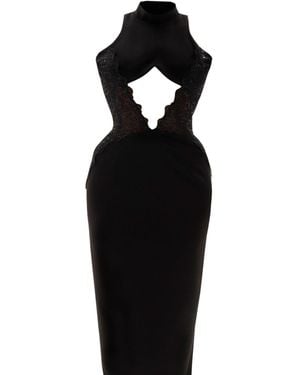 La Musa Stardust Dress - Black